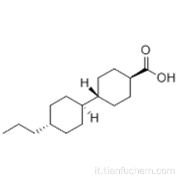 acido trans-4&#39;-propil- (1,1&#39;-bicicloesil) -4-carbossilico CAS 65355-32-0